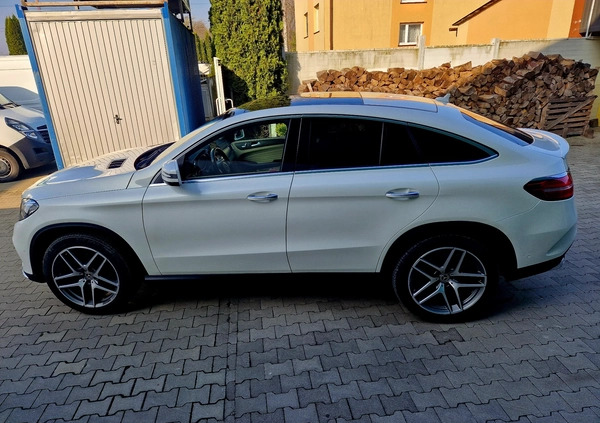 Mercedes-Benz GLE cena 210000 przebieg: 86000, rok produkcji 2017 z Rzeszów małe 137